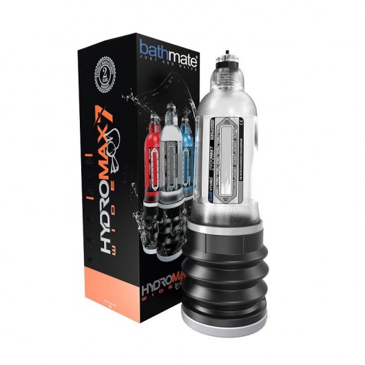Прозрачная гидропомпа HydroMAX7 Wide Boy - Bathmate - в Одинцово купить с доставкой