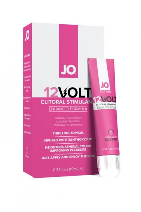 Возбуждающая сыворотка мощного действия JO Volt 12V - 10 мл. - System JO - купить с доставкой в Одинцово