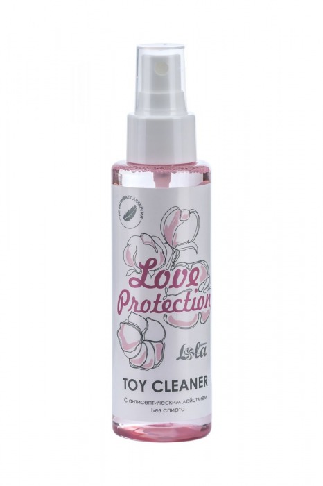 Гигиенический антисептический лосьон Toy cleaner - 110 мл. - Lola Games - купить с доставкой в Одинцово