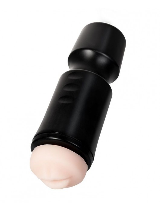 Мастурбатор-ротик A-Toys в черной колбе - A-toys - в Одинцово купить с доставкой