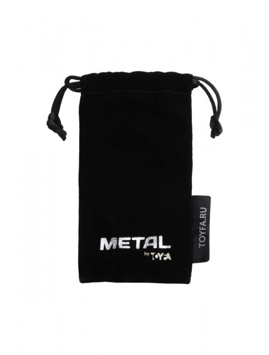 Серебристый двухсторонний карабин TOYFA Metal - ToyFa - купить с доставкой в Одинцово