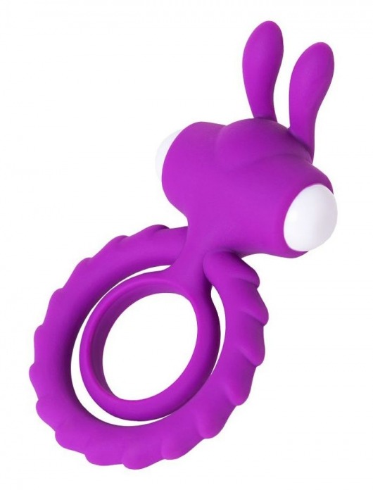 Фиолетовое эрекционное кольцо на пенис JOS  GOOD BUNNY - JOS - в Одинцово купить с доставкой