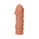 Телесная реалистичная насадка KOKOS Extreme Sleeve 11 с дополнительной стимуляцией - 12,7 см. - KOKOS - в Одинцово купить с доставкой