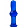 Голубая стеклянная анальная втулка - 12 см. - Sexus в Одинцово Голубая стеклянная анальная втулка - 12 см. - Sexus