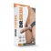 Телесный фаллопротез на черных эластичных ремнях 7 Inch Hollow Strap On - 17 см. - Blush Novelties - купить с доставкой в Одинцово
