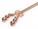 Золотистые зажимы для сосков и клитора All Sensation Nipple and Clitoral Chain - Fifty Shades of Grey - купить с доставкой в Одинцово